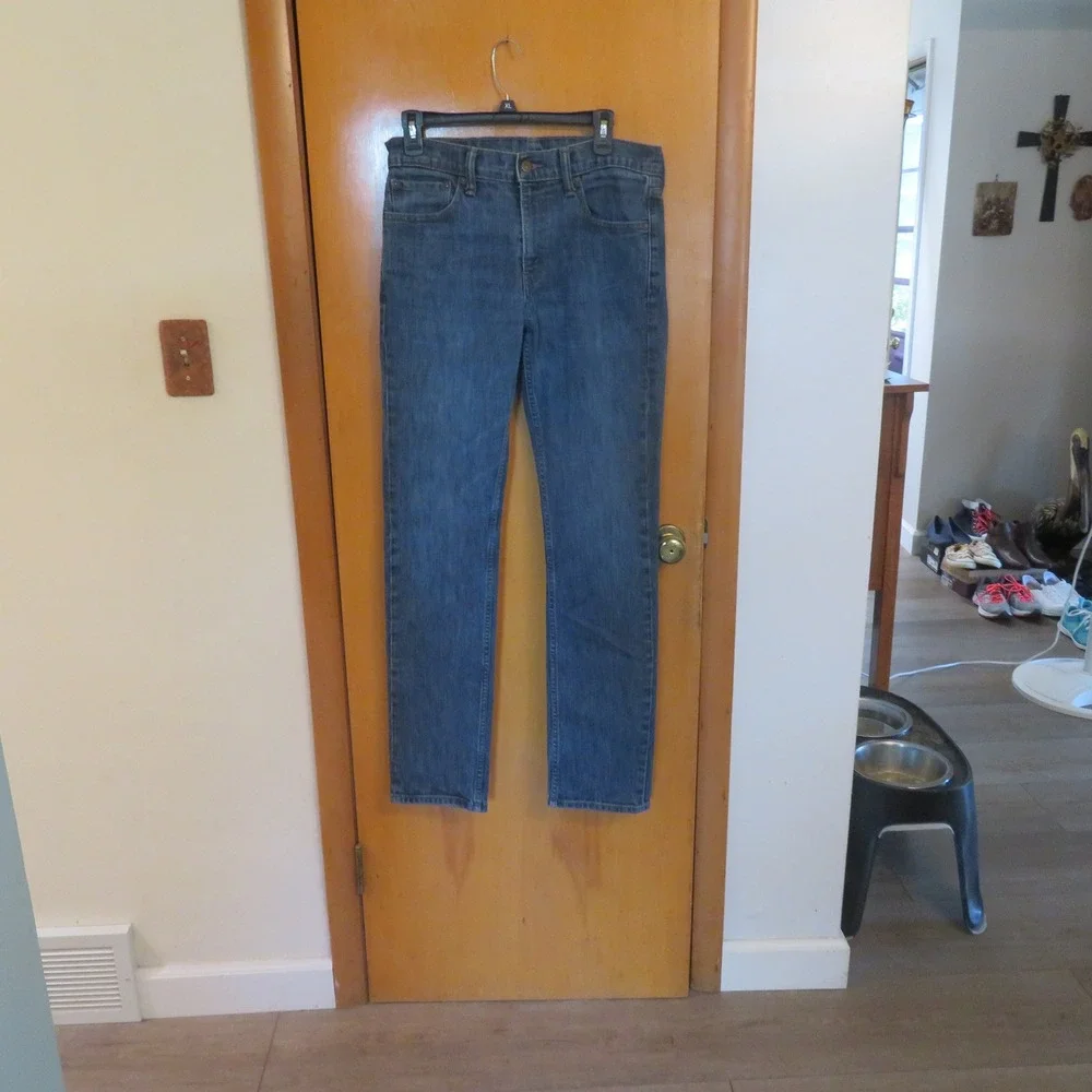 Levis 511 Slim Fit Jeans Mens 32x34 Blue Denim Medium Wash 04511-1150